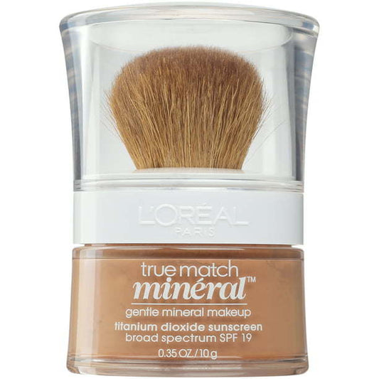 L'Oreal Paris True Match Powder Foundation, Soft Sable, 0.35 oz