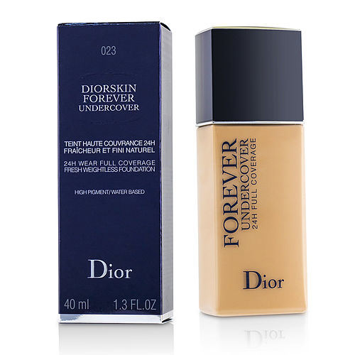 CHRISTIAN DIOR by Christian Dior Diorskin Forever Undercover 24H Wear Full Coverage Water Based Foundation - # 023 Peach --40ml/1.3oz