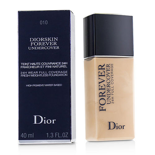 CHRISTIAN DIOR by Christian Dior Diorskin Forever Undercover 24H Wear Full Coverage Water Based Foundation - # 010 Ivory --40ml/1.3oz