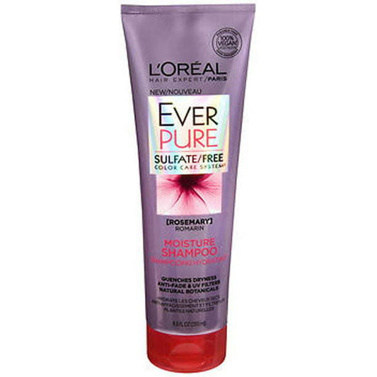 L'Oreal Paris EverPure Moisture Sulfate Free Shampoo for Dry Hair, 8.5 fl oz