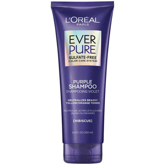 L'Oreal Paris EverPure Sulfate Free Purple Shampoo for Colored Hair;  6.8 fl oz