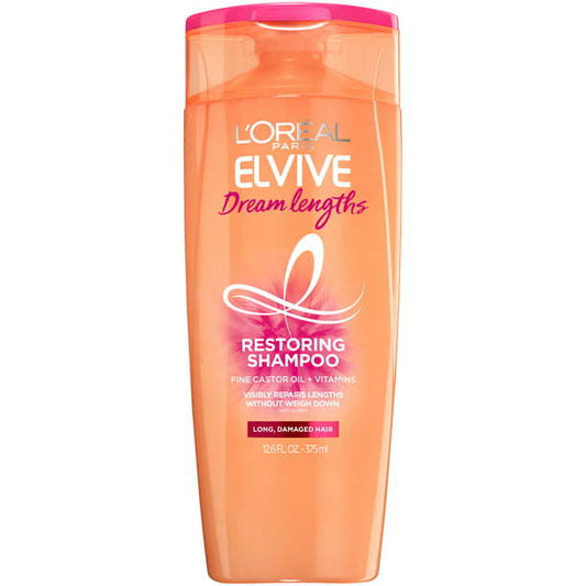 L'Oreal Paris Elvive Restoring Shampoo with Castor Oil;  12.6 fl oz